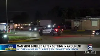 Man shot and killed after argument with suspect in southwest Houston