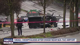1 killed, another seriously injured in SeaTac crash | FOX 13 Seattle