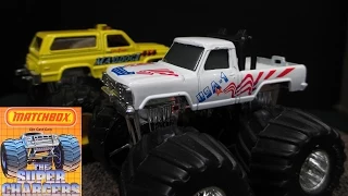 Matchbox Super Chargers Monster Trucks From Late 1980's