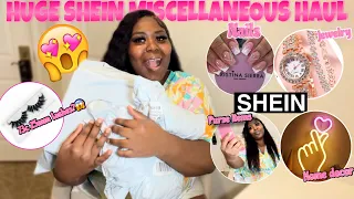 HUGE SHEIN ACCESSORIES HAUL 2024| CUTE JAZZY TRENDY  ITEMS, JEWELRY, HOME DECOR, 73c LASHES?& MORE😱