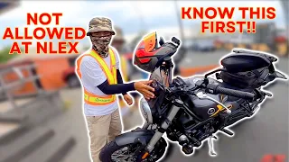 NEW RULES for MOTORCYLE at NLEX! | KNOW THIS FIRST BEFORE GOING IN! | jmac motovlog