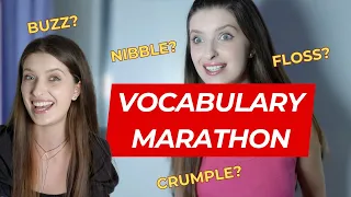 VOCABULARY MARATHON in English