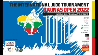 International Judo Tournament. Kaunas Open 2022 (3 Tatami)