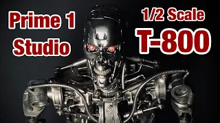 Prime 1 Studio: The Terminator T-800 Endoskeleton Exclusive 1/2 Scale Statue 4K Review