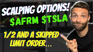 (LIVE) Day Trading $AFRM $TSLA I How To Day Trade Stocks and Options I Scalp Trading Strategy