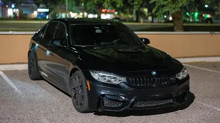 night rida +some skids  (catless f80 m3 pov drive asmr)