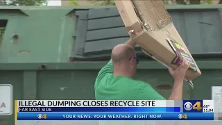 Indy DPW shuts down recycling site as illegal dumping continues to be a problem