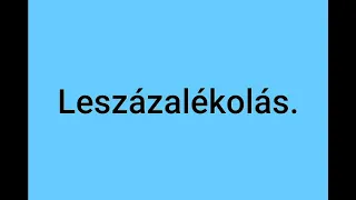 Leszázalékolás - kabaré (Vida Péter-Hadházi László)