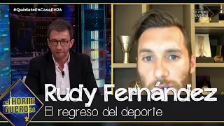 Rudy Fernández explica cómo será el regreso del deporte profesional - El Hormiguero 3.0