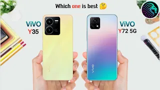 Vivo Y35  Vs Vivo Y72 5G - Full Comparison ⚡ Which one is best 🤔 #vivoy35vsvivoy725g