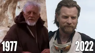 Star Wars Obi-Wan Kenobi "Hello there!" OLD vs NEW | 1977-2022