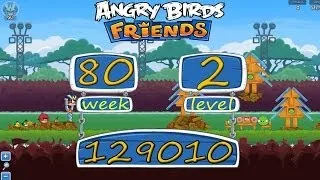 Angry Birds Friends Tournament Week 80 Level 2 High Score 129 K Angry Birds facebook
