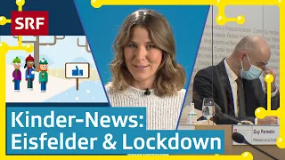 Corona-Lockdown, Impfstart & Eisfelder | Kinder-News | SRF Kids – Kindervideos