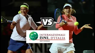 Sharapova vs Azarenka ● 2015 Rome (QF) Highlights