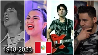 🇲🇽 reacciono a la CANCION PERUANA MAS ESCUCHADA POR AÑO 1948-2023 🇵🇪