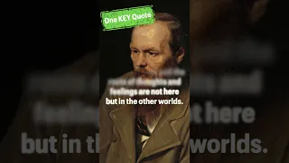 The BEST Quote from Dostoevsky's The Brother Karamazov  #shorts