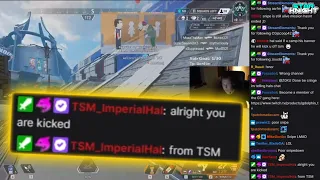 TSM ImperialHAL To Gdolphn : "Alright you are kicked from TSM"