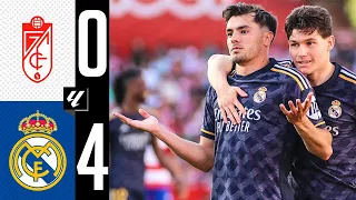 Granada CF vs. Real Madrid 0-4 Highlights and Goals | LaLiga 2023/24