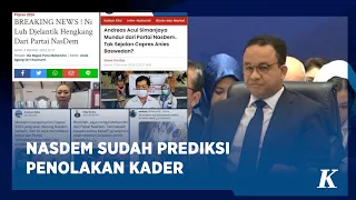 Kader Nasdem Mundur Pasca Penetapan Anies Jadi Bacapres