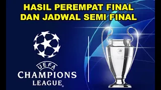 hasil perempat final liga champions 2024 dan jadwal semi final