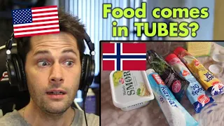 American Reacts to Norwegian Breakfast Foods | Alt for Norge