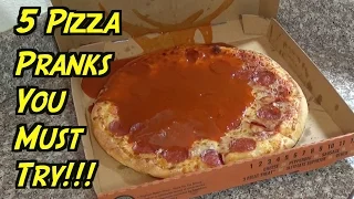 5 Pizza Pranks You Must Try - HOW TO PRANK (Evil Booby Traps) | Nextraker
