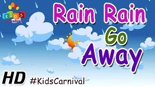 Rain Rain Go Away - Nursery Rhymes | Play School Songs | Easy To Learn #kidsvideo #cartoon #kids