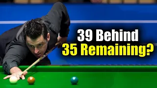 1 Snooker Needed?! No Problem for Ronnie O'Sullivan!