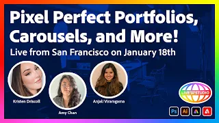 Pixel Perfect Portfolios, Carousels, and More! - Live From San Francisco on January 18th