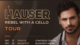 Hauser Rebel With A Cello World Tour 2022-23 || Stjepan Hauser First Solo Tour Will Start Soon #solo