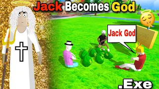 Jack becomes God in dude theft wars | dude theft wars .exe | funny moments