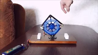 self balancing with reaction wheel