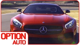 Mercedes-AMG GT S on Laguna Seca / Good Exhaust Sound (Option Auto)