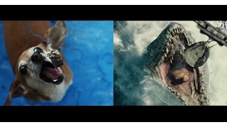 Jurassic Park vs Jurassic Pork (A side by side comparison)