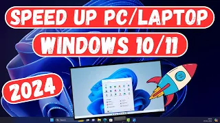 Speed Up Windows 10/11 For MAXIMUM Performance 🚀Fix Lagging and Slow issues (2024 SECRET Tricks)