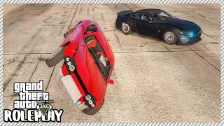 GTA 5 Roleplay - 'MASSIVE' Crash Drag Racing Toyota Supra | RedlineRP #357