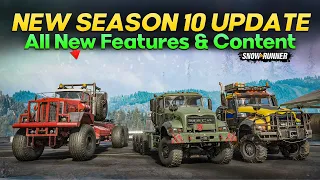 New Season 10 Update Out! All New Feature and Content in SnowRunner Everything You Need to Know
