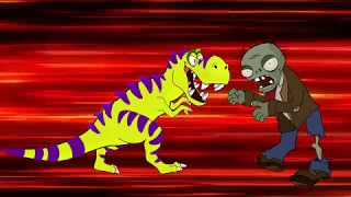 Plants Vs Zombies Adventures: IMP Zombie rescues the dinosaur and receives the reward | Jan Cartoon