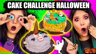 CAKE CHALLENGE HALLOWEEN - Desafio do bolo | Blog das irmãs