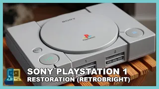 Sony Playstation 1 - Restoration / Retrobright