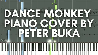 Dance Monkey - Piano Cover by Peter Buka - Tutorial/Transcription