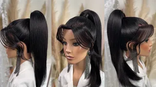 Penteado com TÉCNICA COMPLETA do RABO DE CAVALO mais INCRÍVEL | Simple PONYTAIL TUTORIAL