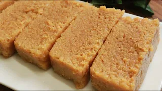 Milk Cake Recipe सिर्फ दूध से सुपर सॉफ्ट व दानेदार मिल्क केक Famous Alwar ka Mawa Recipe HalwaiStyle