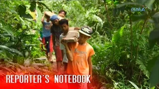 Reporter’s Notebook: Bigat ng troso, pampagaan ng buhay ng mga bata sa Albuera