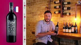 Летняя грядка и дымок в бокале вина Bistrot Chic Merlot Cabernet Sauvignon Syrah VdF