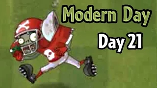 Plants vs Zombies 2 - Modern Day - Day 21: All-Star Zombie
