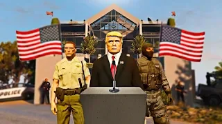 GTA V MODS - UN DIA EN LA VIDA DEL PRESIDENTE DE LOS SANTOS !! - ElChurches