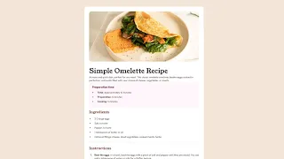 Recipe Page | Frontend Mentor Challenge (HTML & CSS)