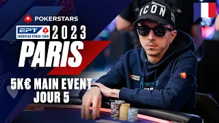 EPT Paris 2023 5K € MAIN EVENT - Jour 5 Cards Up commenté par Benny & Yu ♠️ PokerStars en Français