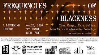 Frequencies of Blackness: A Listening Session | The Sojourner Project